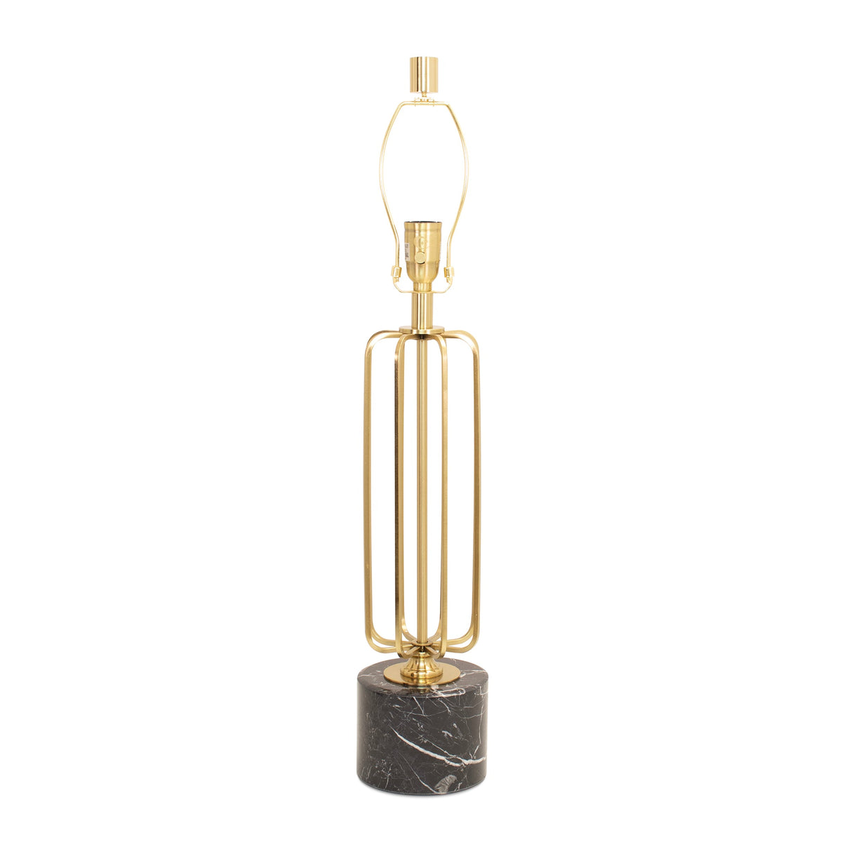 32' Pierce Tischlampe - Schwarzer Marmor (Base, Harp, Final)