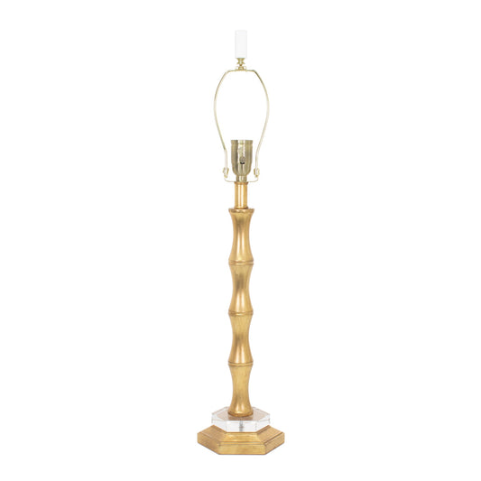 31' Moso Tischlampe - Gold