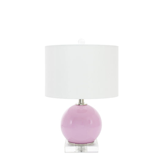 Delia Accent Lamp — Lilac