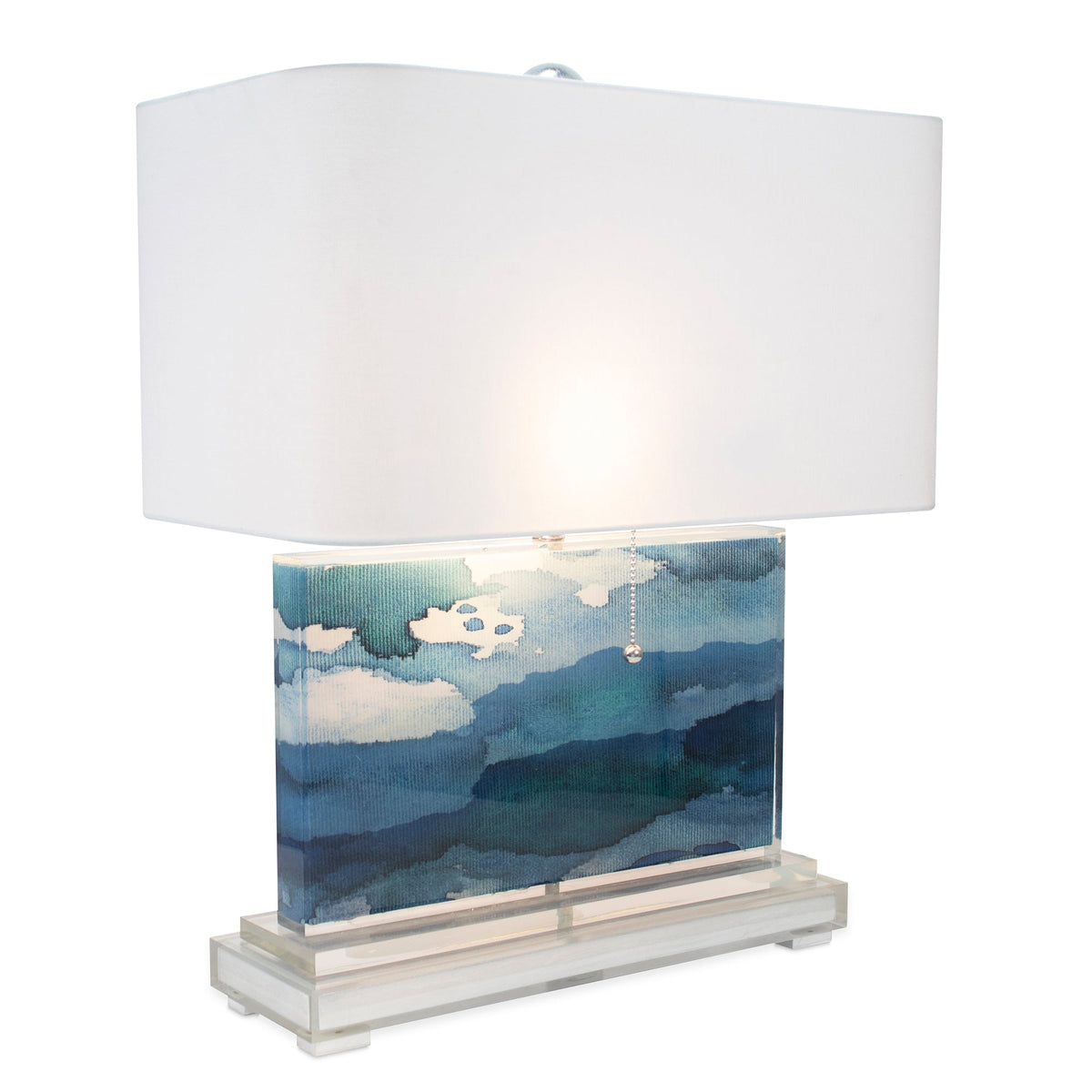 Beth Glover - Blau / Silber horizontal