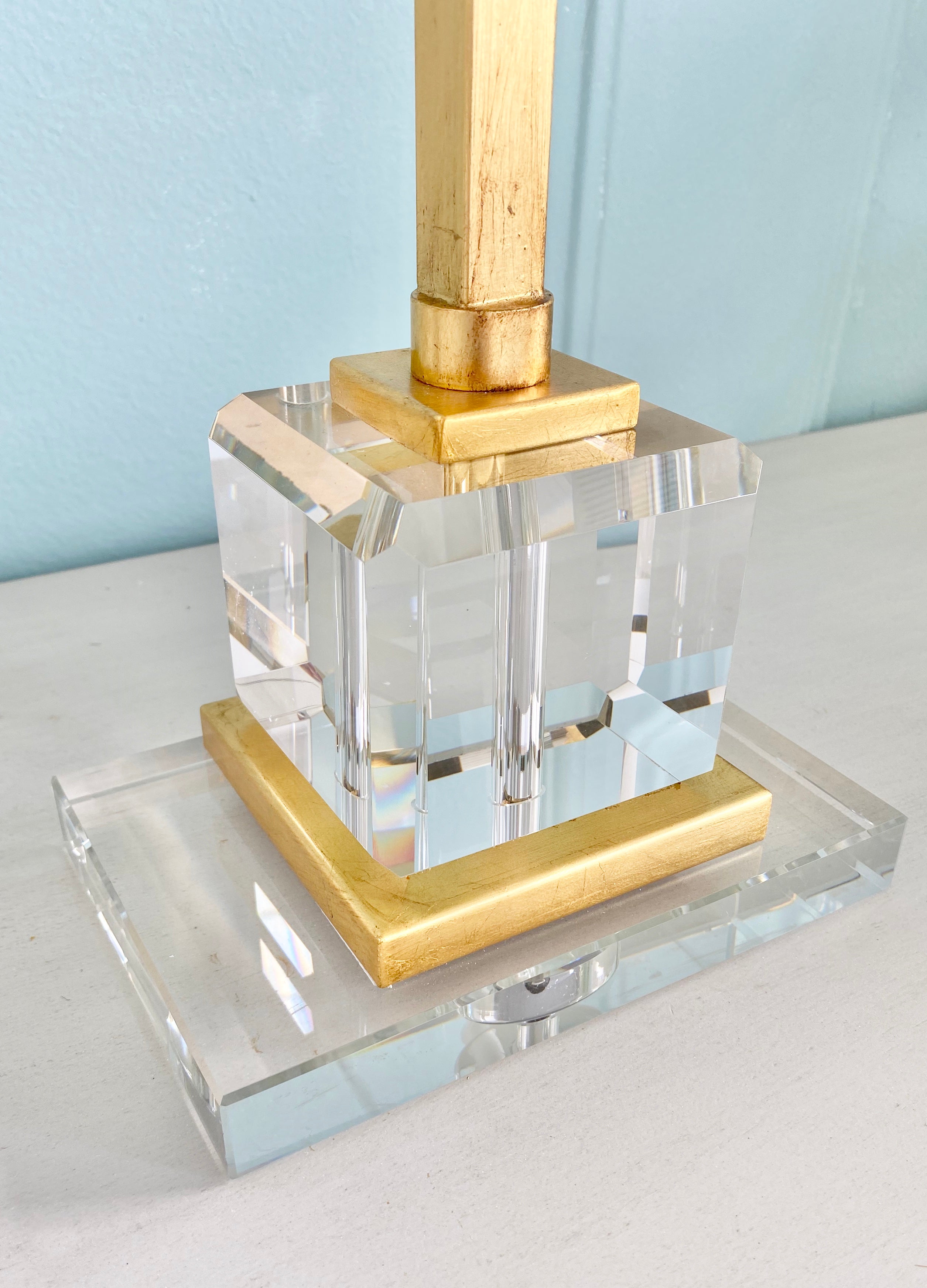 Elaina Gold Tischlampe