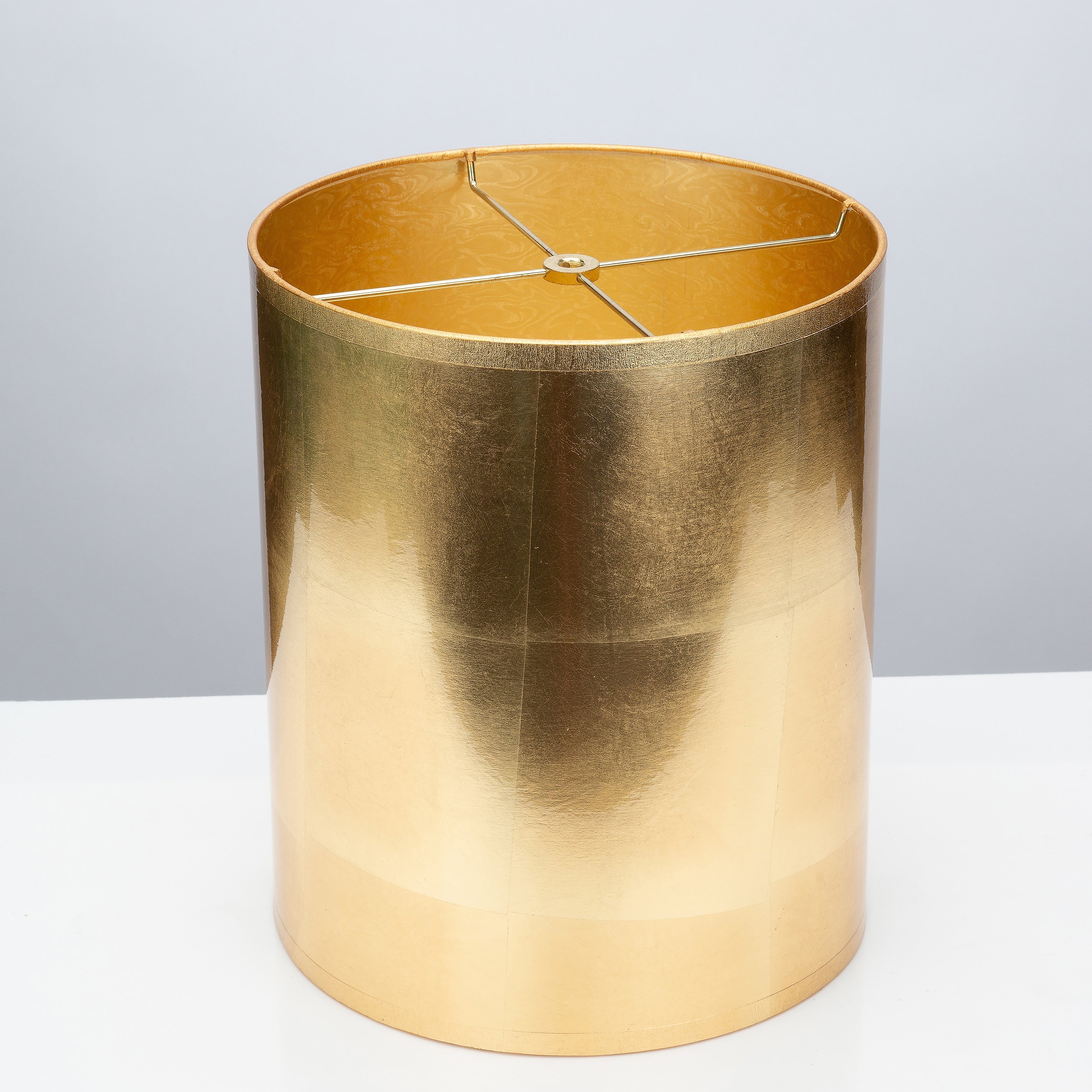 Round Gold Foil Lampenschatten 11 x 11 x 13'