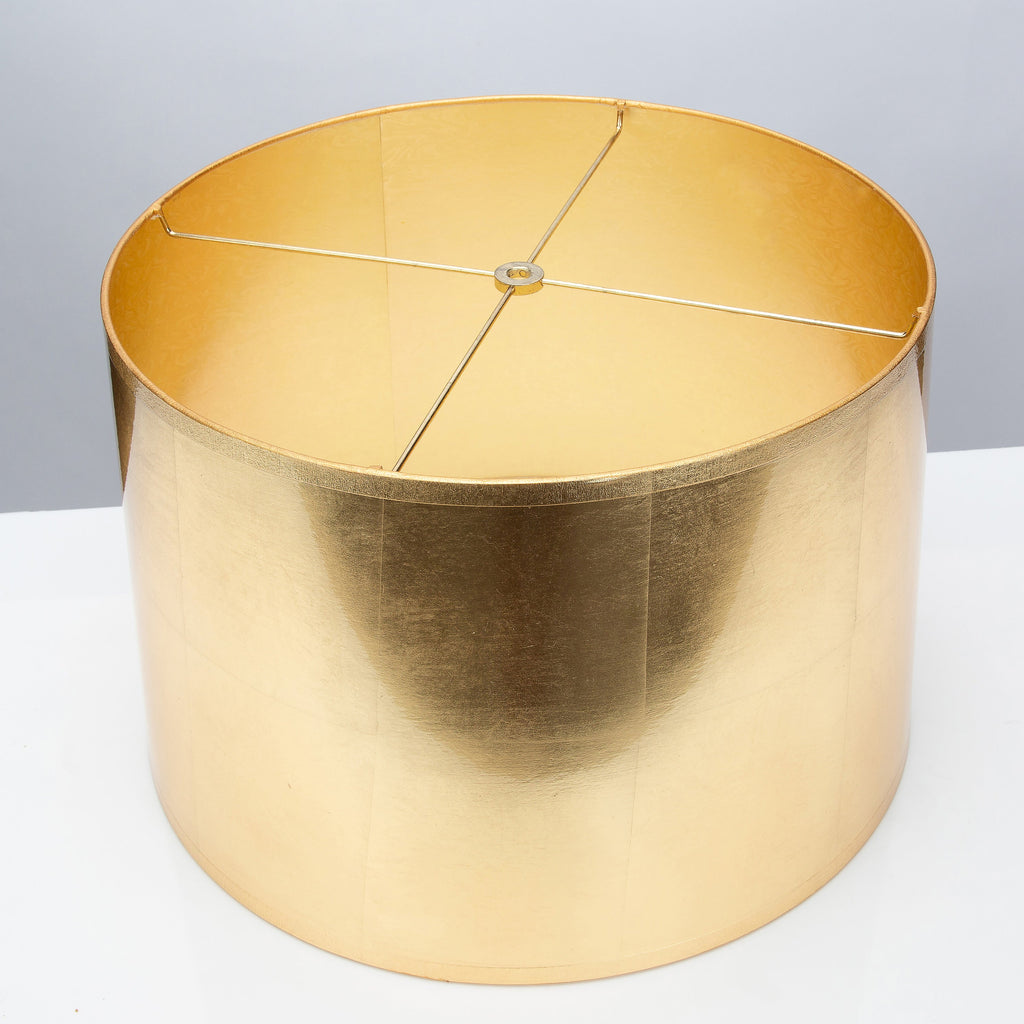 Rundgeschmückte Goldfolie Lampenschatten 15 x 16 x 10'