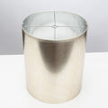 Runde antike Silberfolie Lampenschatten 11 x 11 x 13'