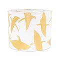 12 x 12 x 10'H Amy Haywood White Drum Shade mit Kran-Kunstwerk