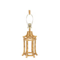 Bambus Tischlampenbasis, Gold