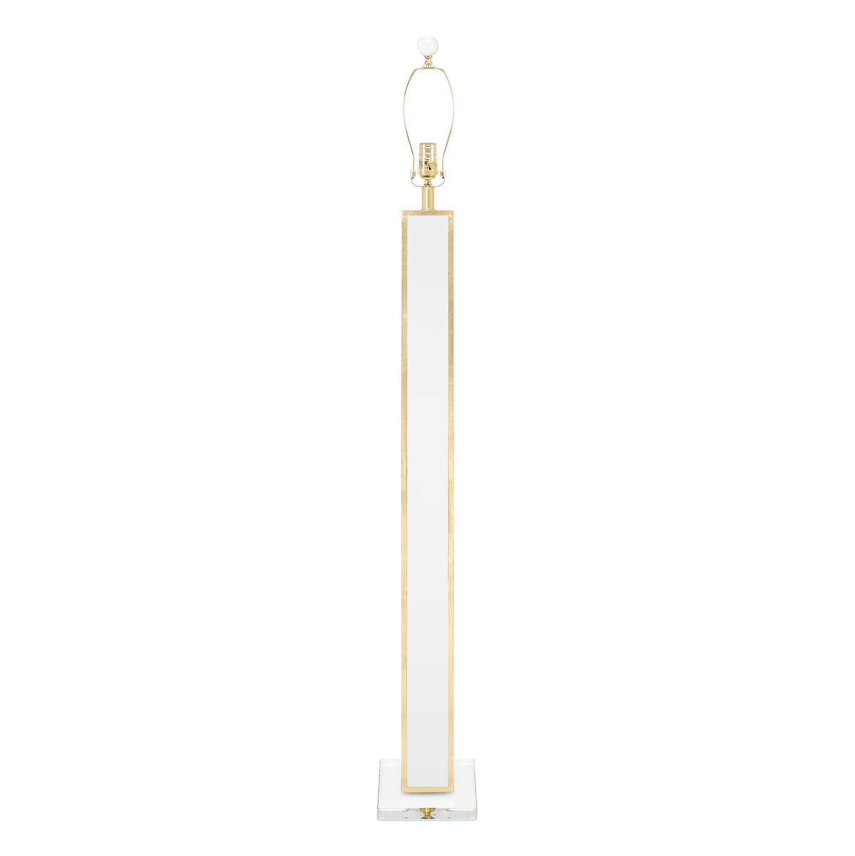 65' Blair Bodenlampe - Weiß und Gold
