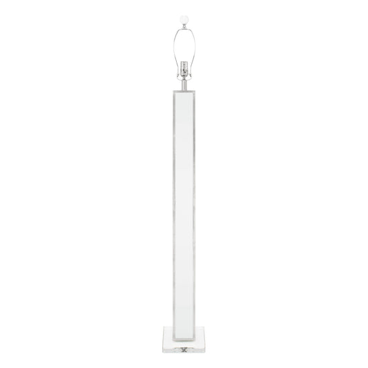 65' Blair Bodenlampe - Weiß und Silber