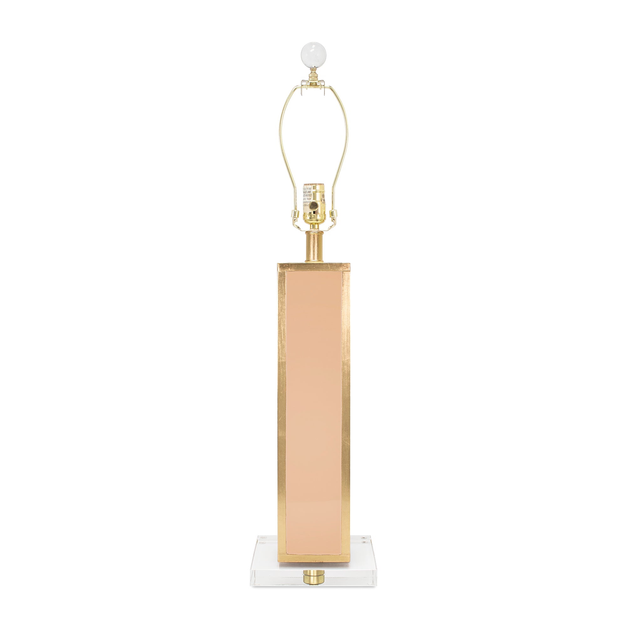 Blair Tischlampe - Blush & Gold