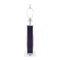 Blair Tischlampenbasis - Indigo & Silber