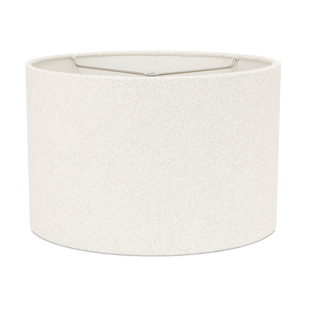 15x15x10'H Cream Boucle Lampenschatten