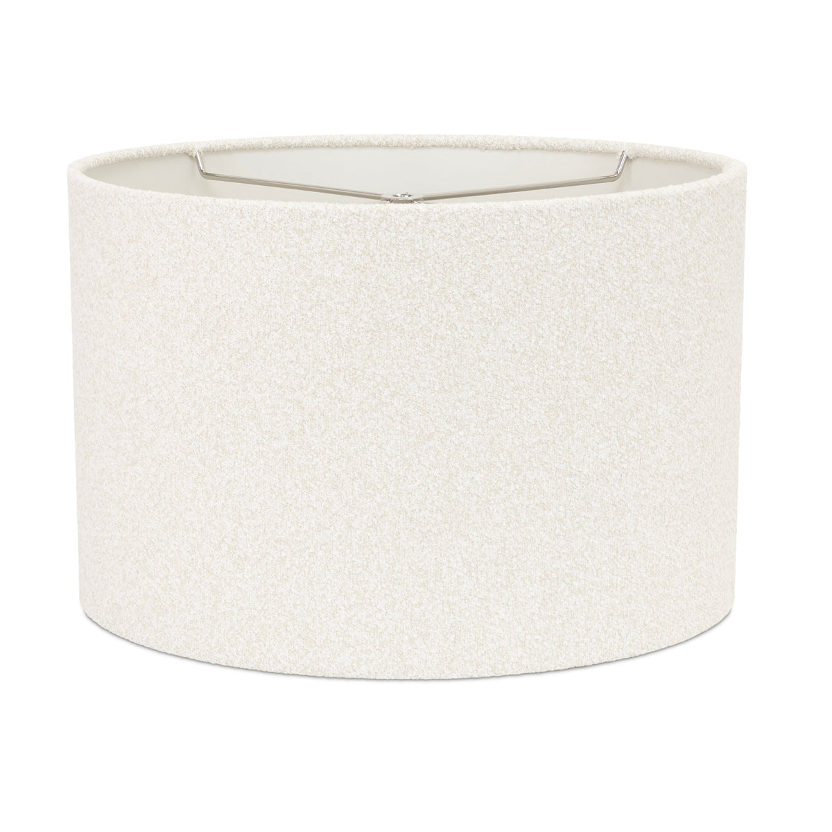15x15x10'H Cream Boucle Lampenschatten