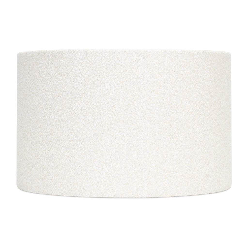 16x16x10'H Cream Boucle Lampenschatten