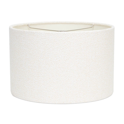16x16x10'H Cream Boucle Lampenschatten