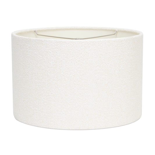16x16x10'H Cream Boucle Lampenschatten