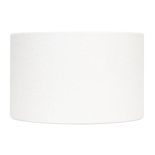 16 x 16 x 10'H White Boucle Lamp Shade