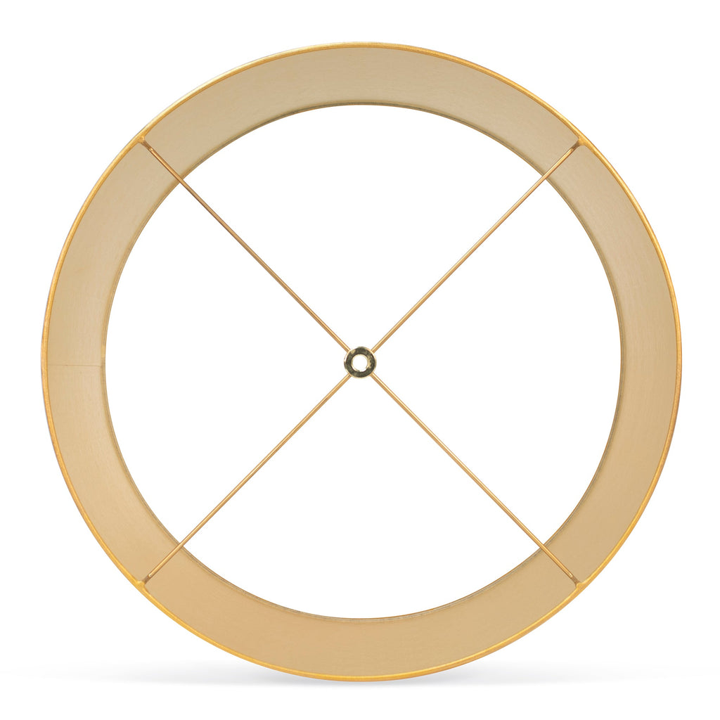19 x 19 x 12' Round Gold Foil Shade