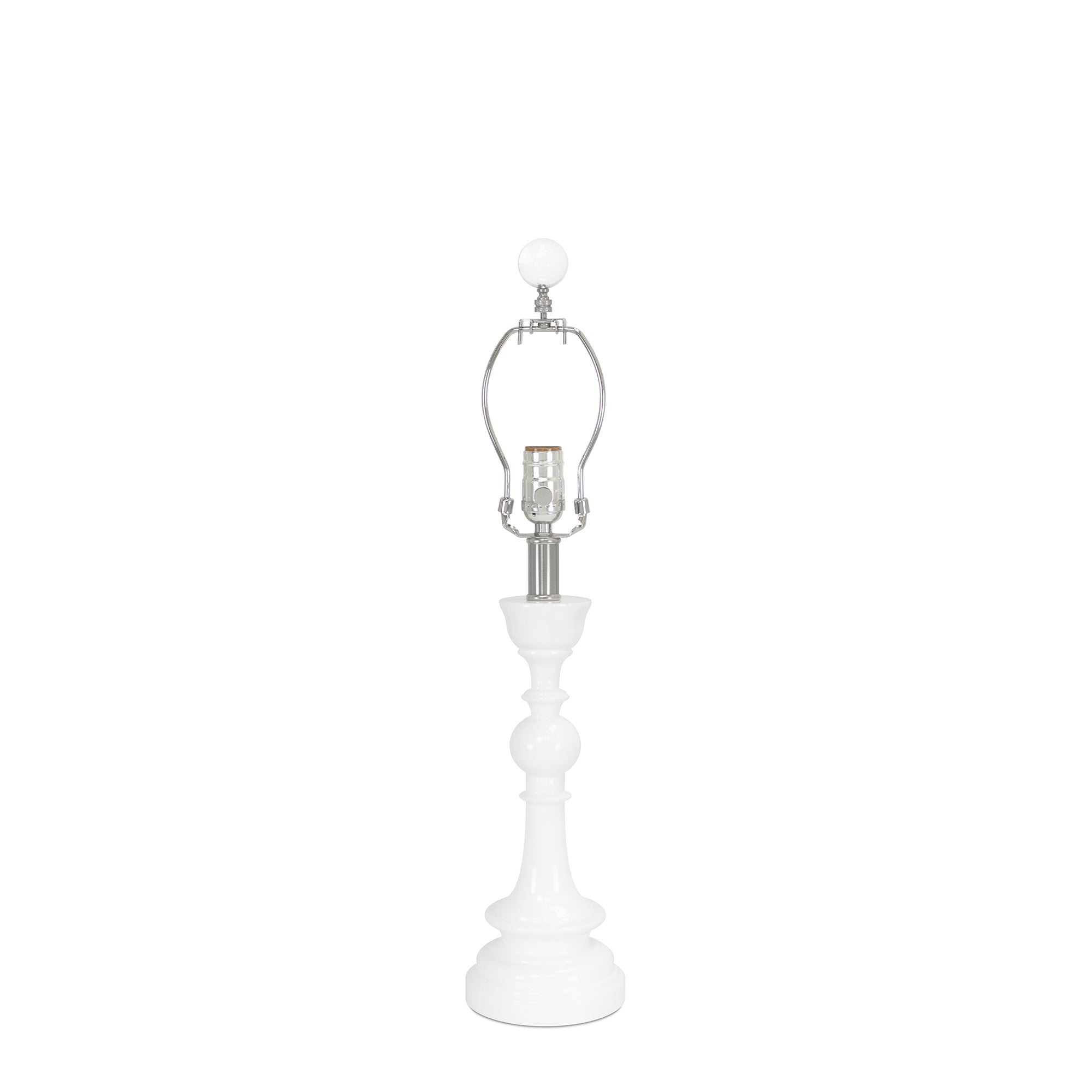 24'Glossy White Spindle (Base, Harp, Final)