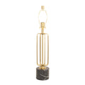 32' Pierce Tischlampe - Schwarzer Marmor (Base, Harp, Final)