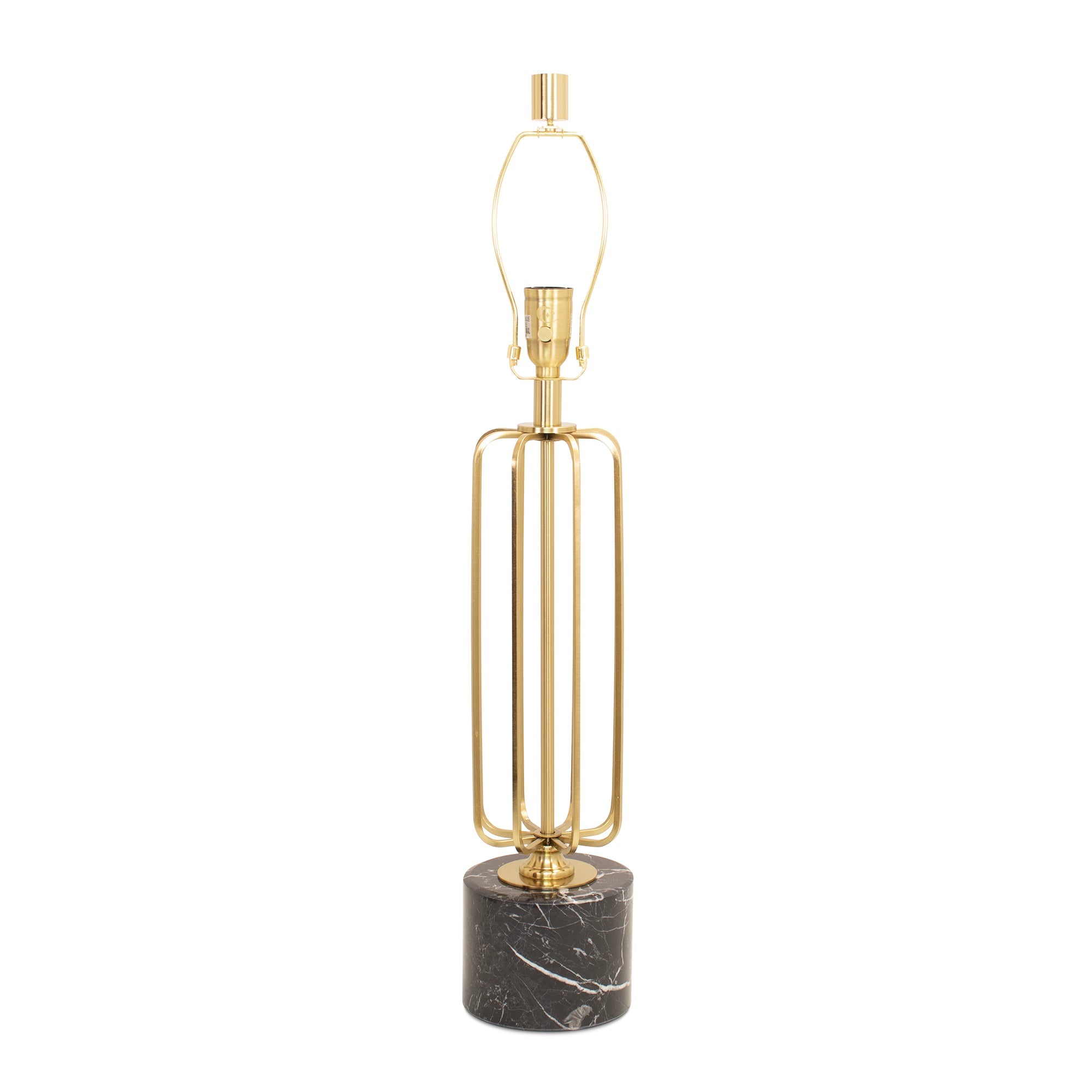 32' Pierce Tischlampe - Schwarzer Marmor (Base, Harp, Final)