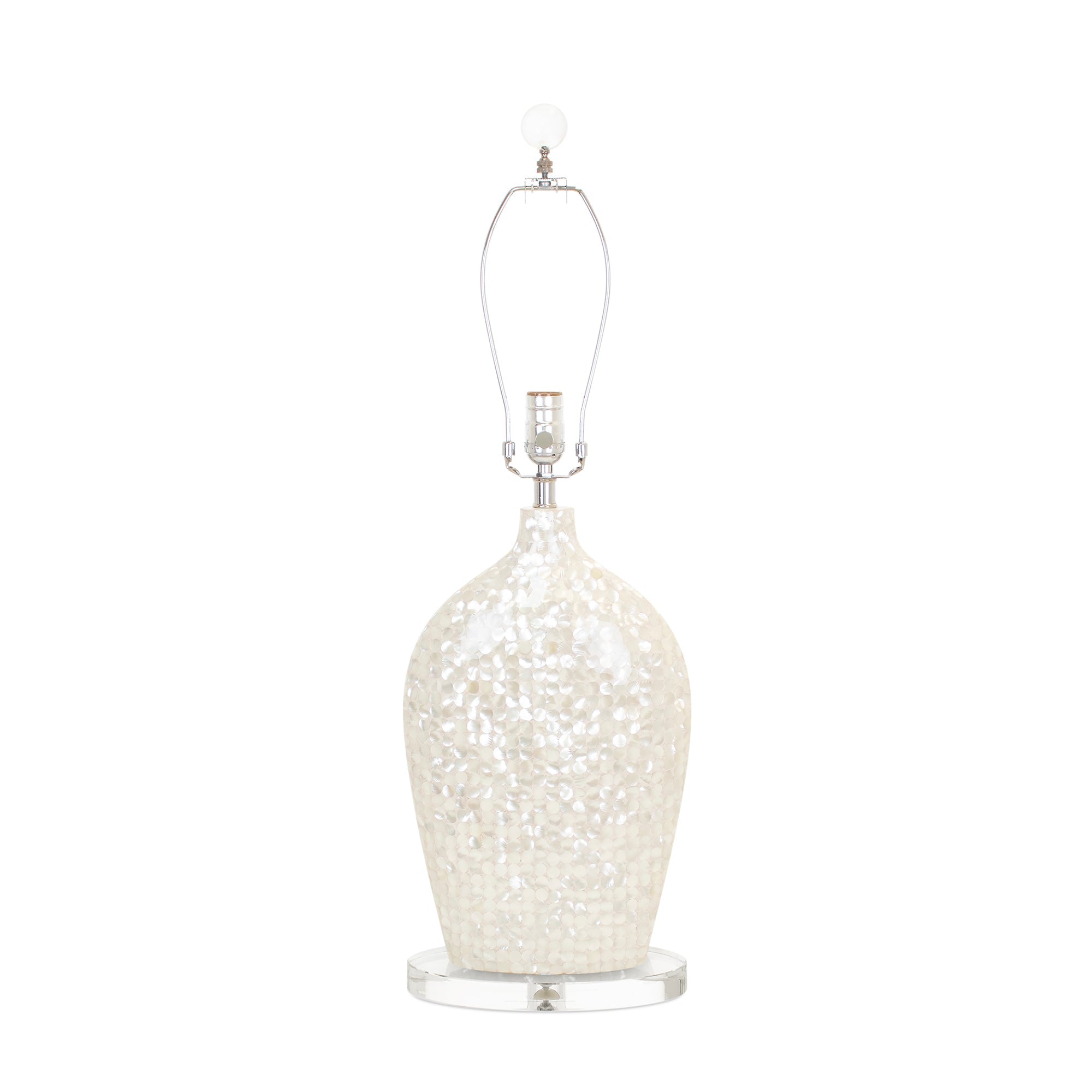 30' Coquille Cercle Tischlampe (Base, Harp, Endgültig)