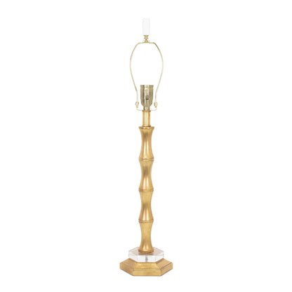 31' Moso Tischlampe - Gold