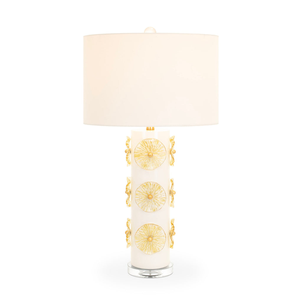 Belle Fleur Tischlampe - Gold w Goldton