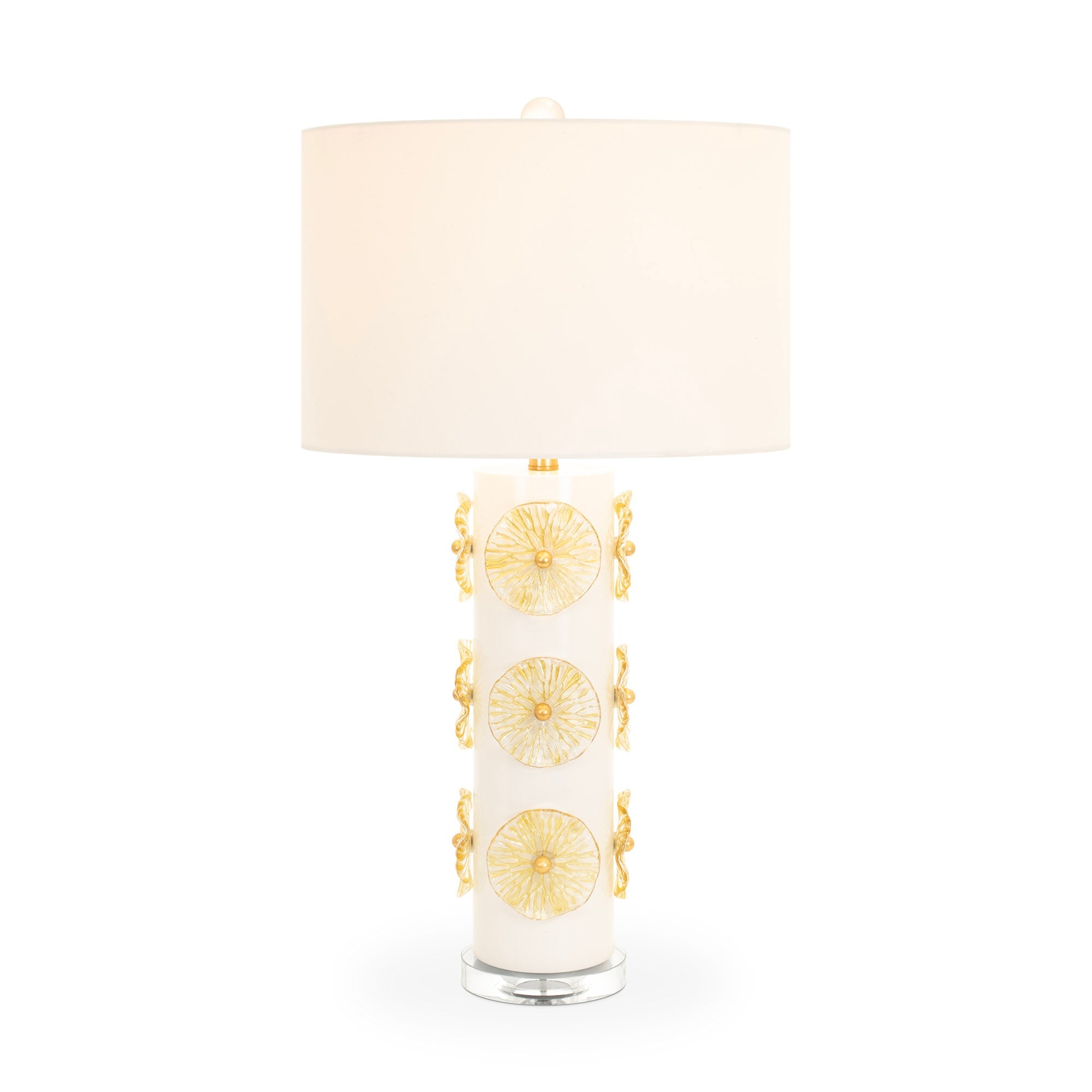 Belle Fleur Tischlampe - Gold w Goldton