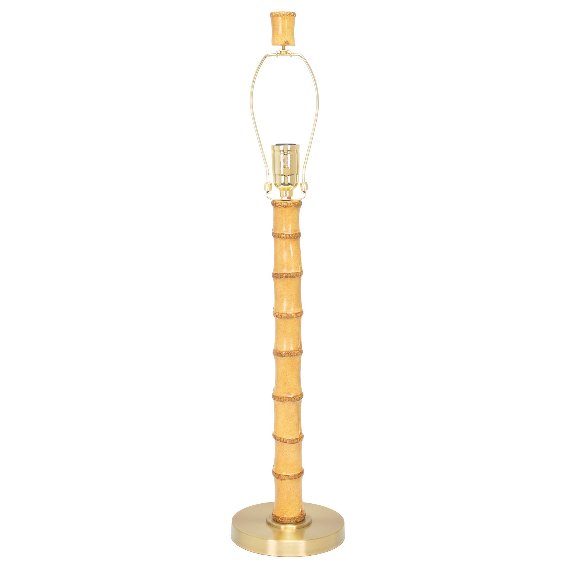 31.25' Bambus Tischlampe Naturholz (Base, Harfe, Endgültig)