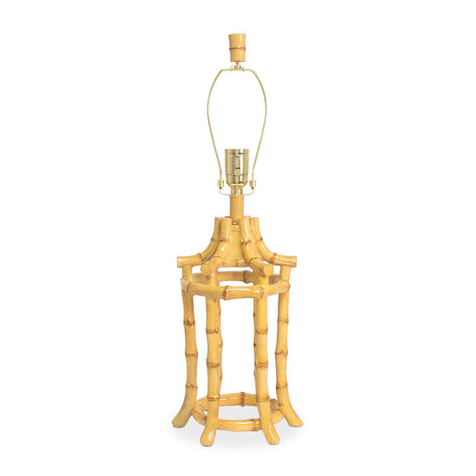 29' Bambus Tischlampe Naturholz (Base, Harfe, Endgültig)