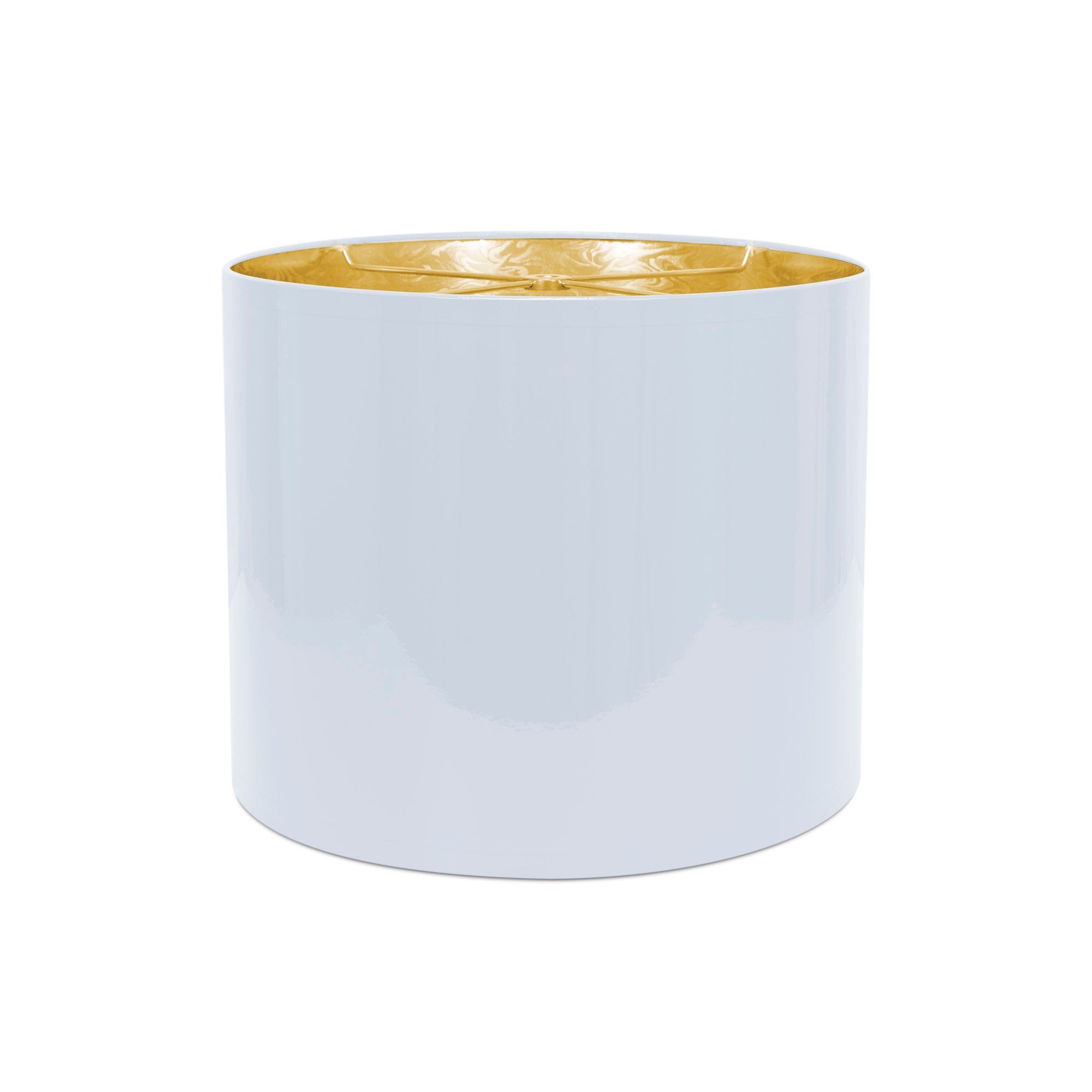 12'x10' Glossy Lacquer Shade - Airway Blue w/Gold Lining