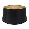 Round Tapered Black Leinen Shade 14' x 16' x 10'