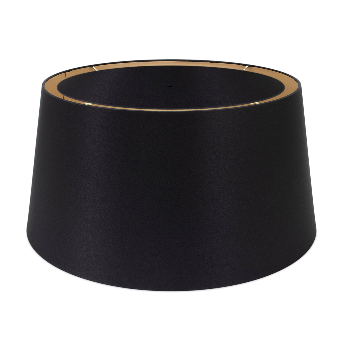 Round Tapered Black Leinen Shade 14' x 16' x 10'