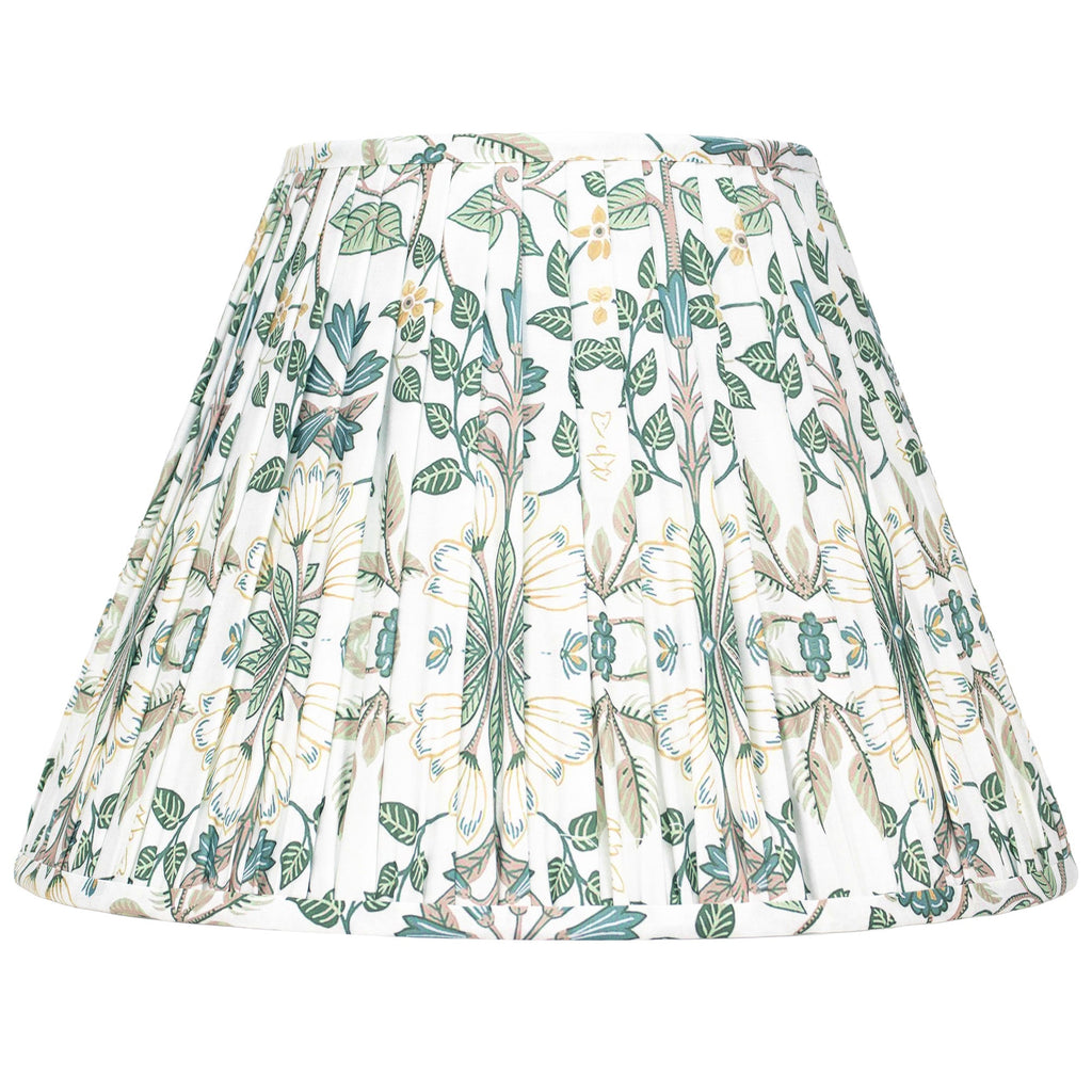9x18x13'H Pleated Print Shade