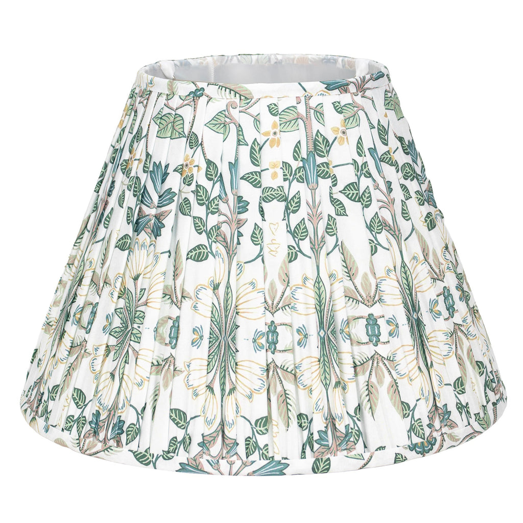 9x18x13'H Pleated Print Shade