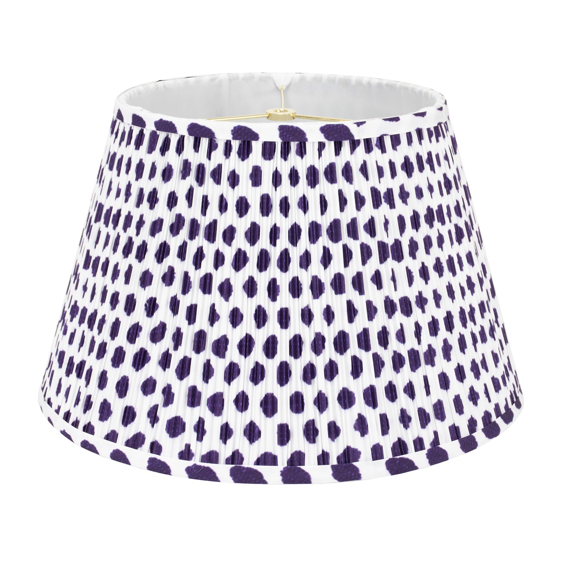 10.5x16x10.5'H Pleated Soft Hardback Shade