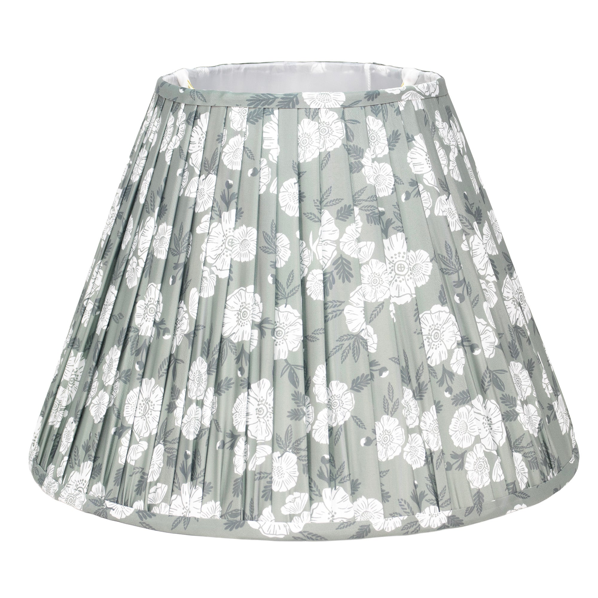 9x18x13'H Pleated Print Shade