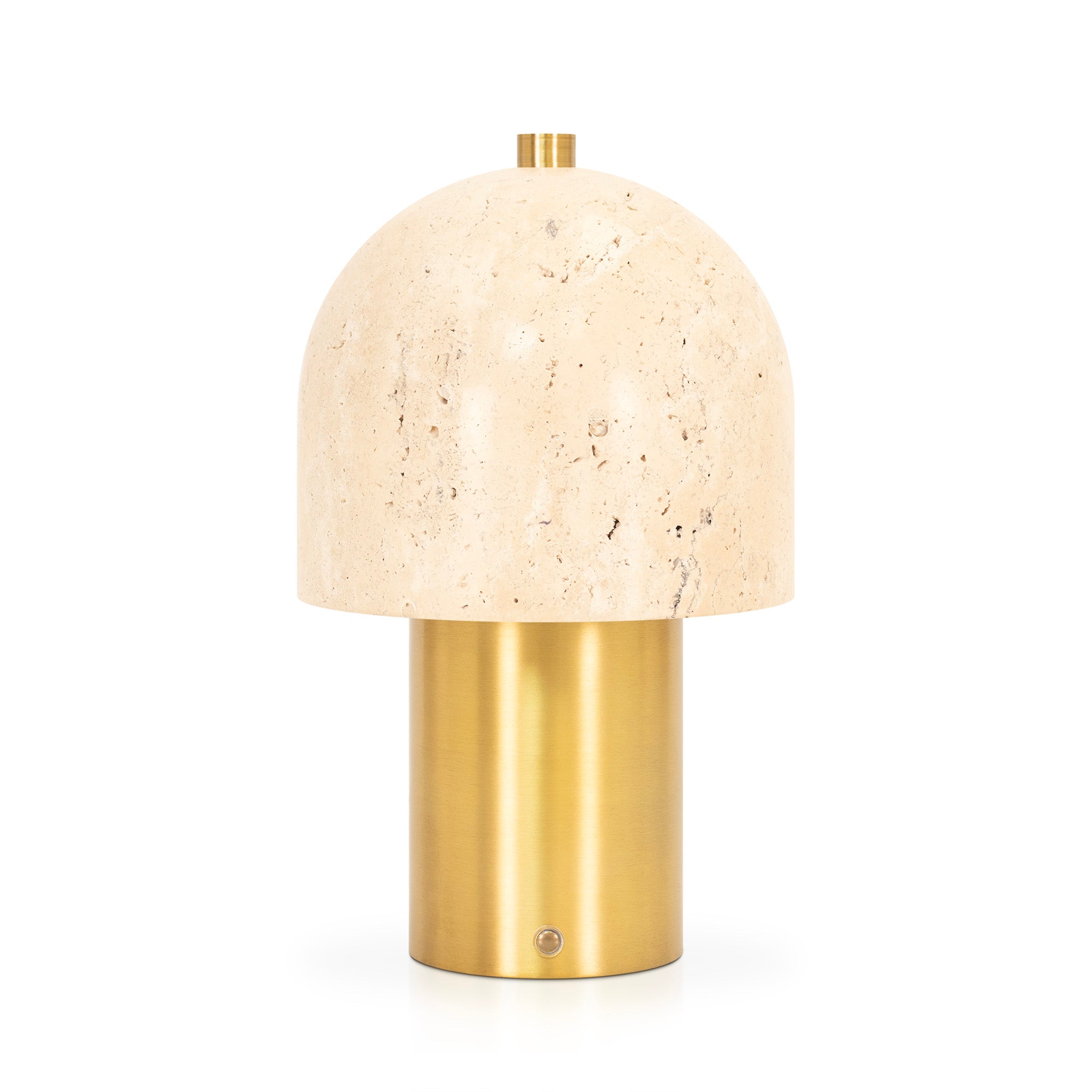 Travertin-Wiederaufladbare Lampe