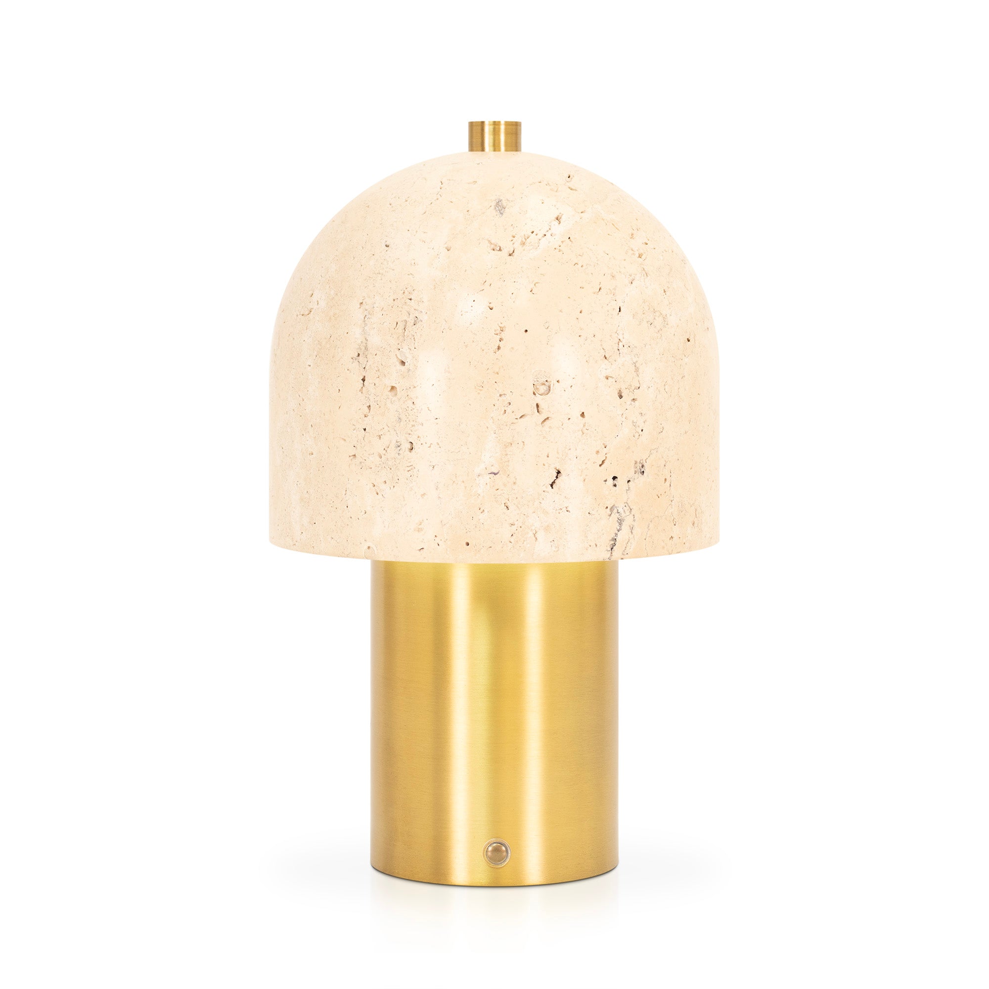 Travertin-Wiederaufladbare Lampe