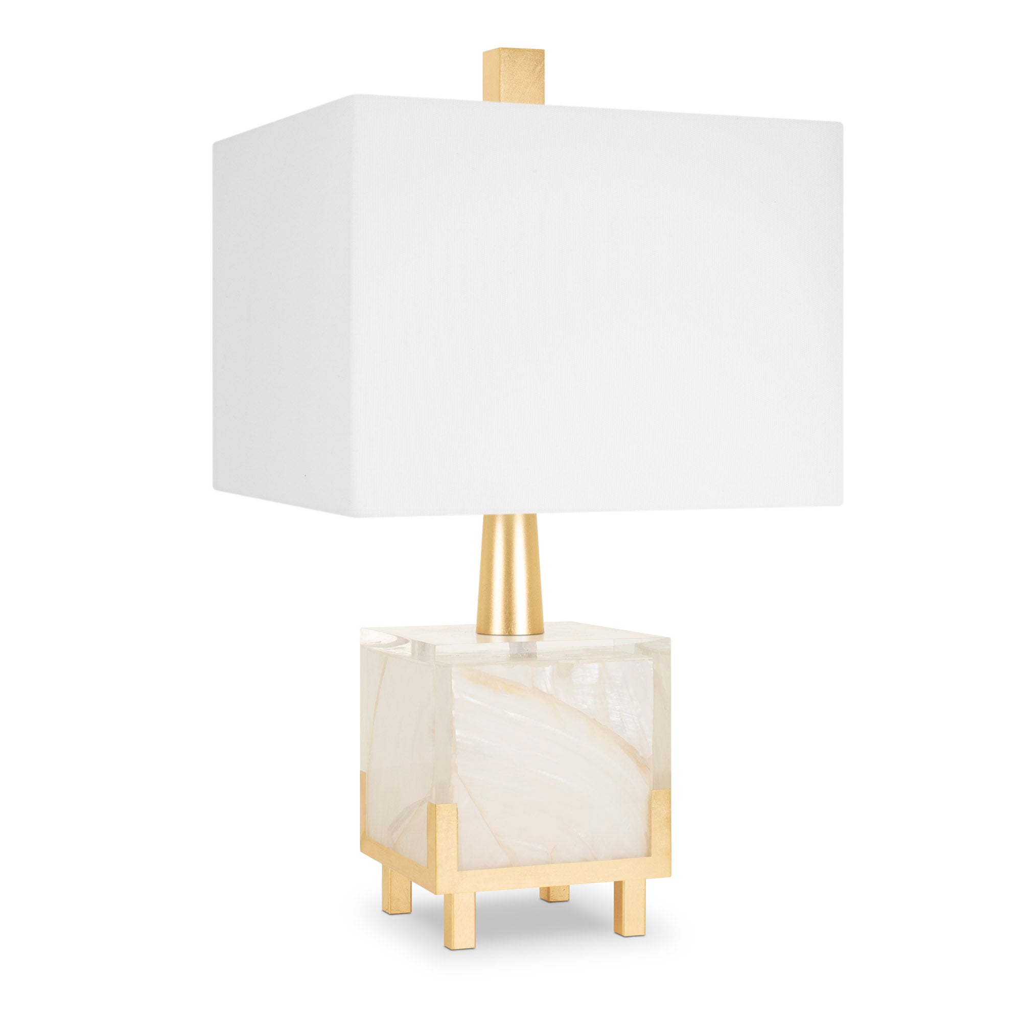 18'H Petit Fors Accent Lamp - Mutter der Perle