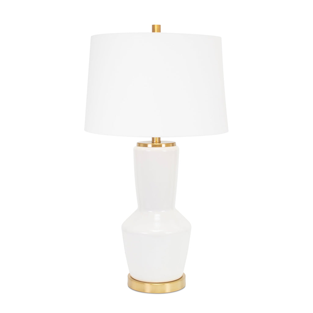 Nachez Tischlampe - Matte White
