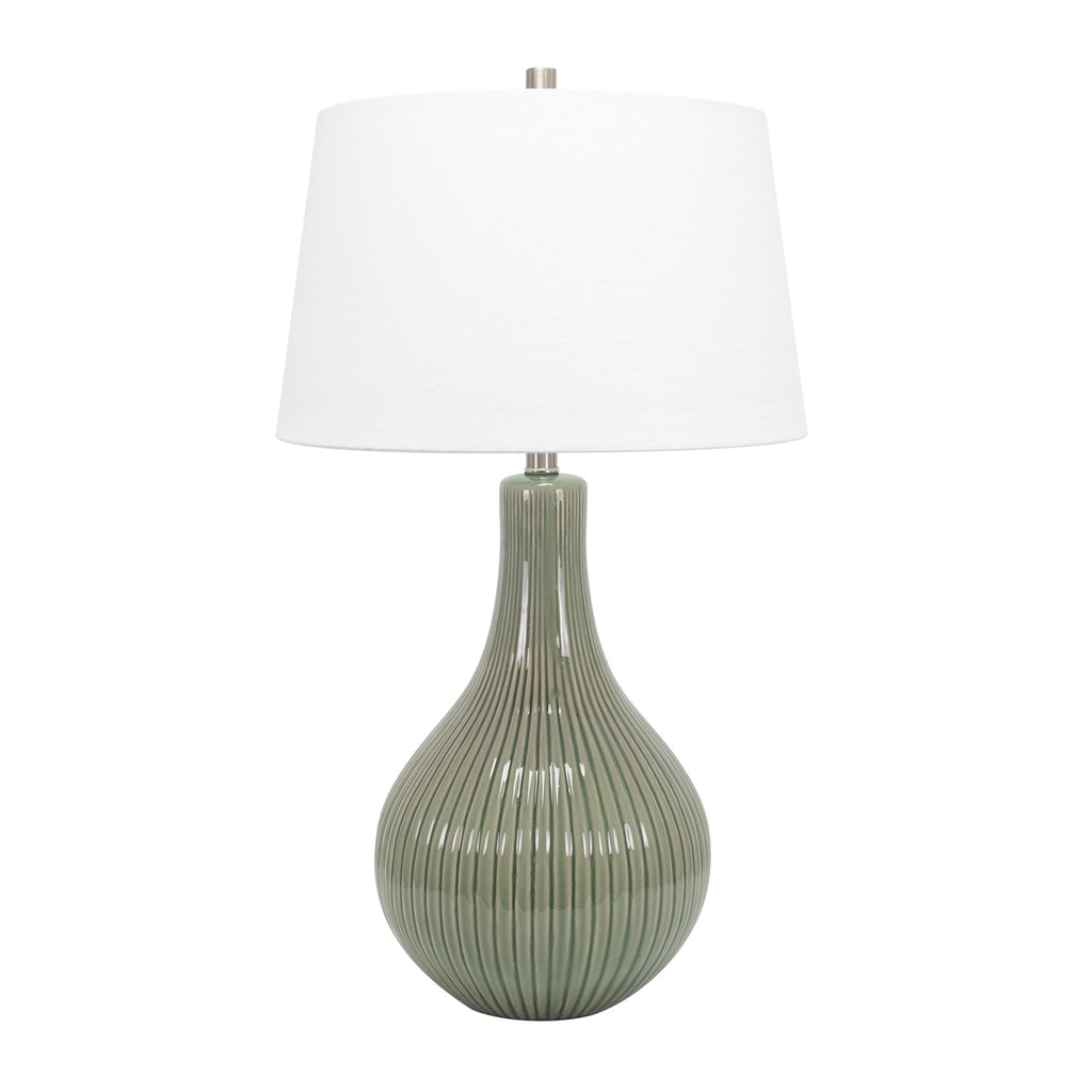 Lize Table Lamp — Celedon