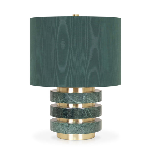 19.5'H Marmol Tischlampe - Grün