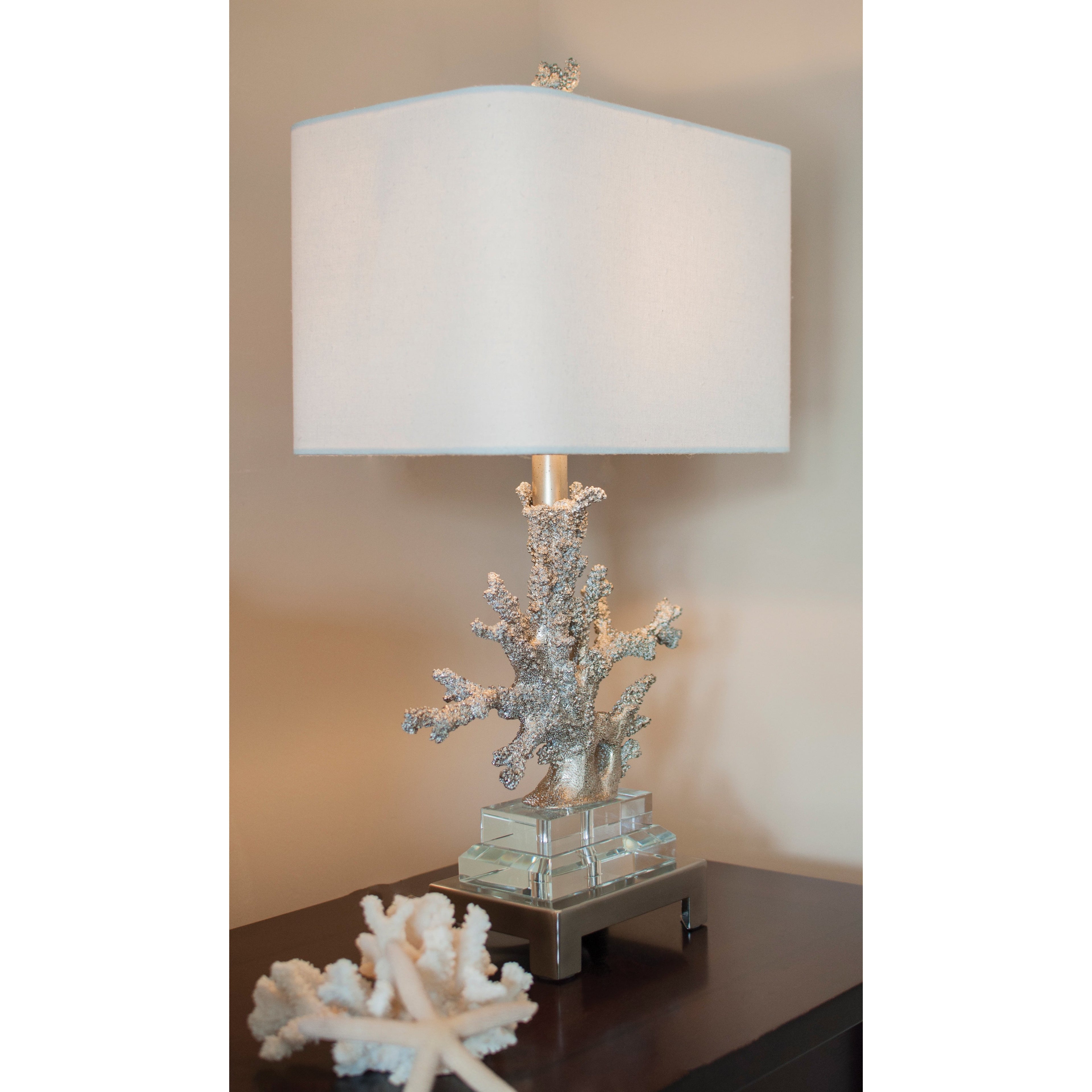 Korallentischlampe