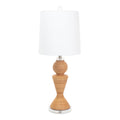 Natürliche Rattantischlampe