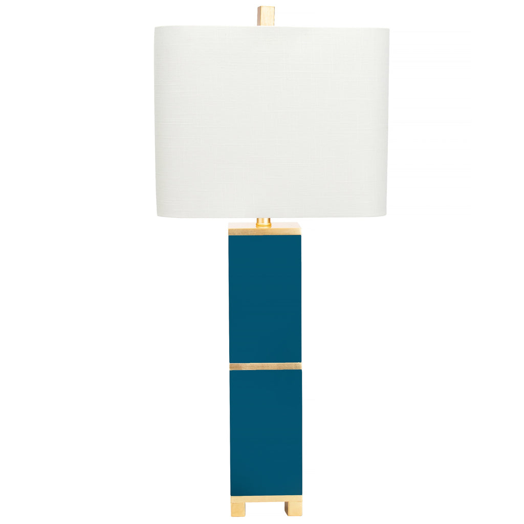 Pfauentischlampe