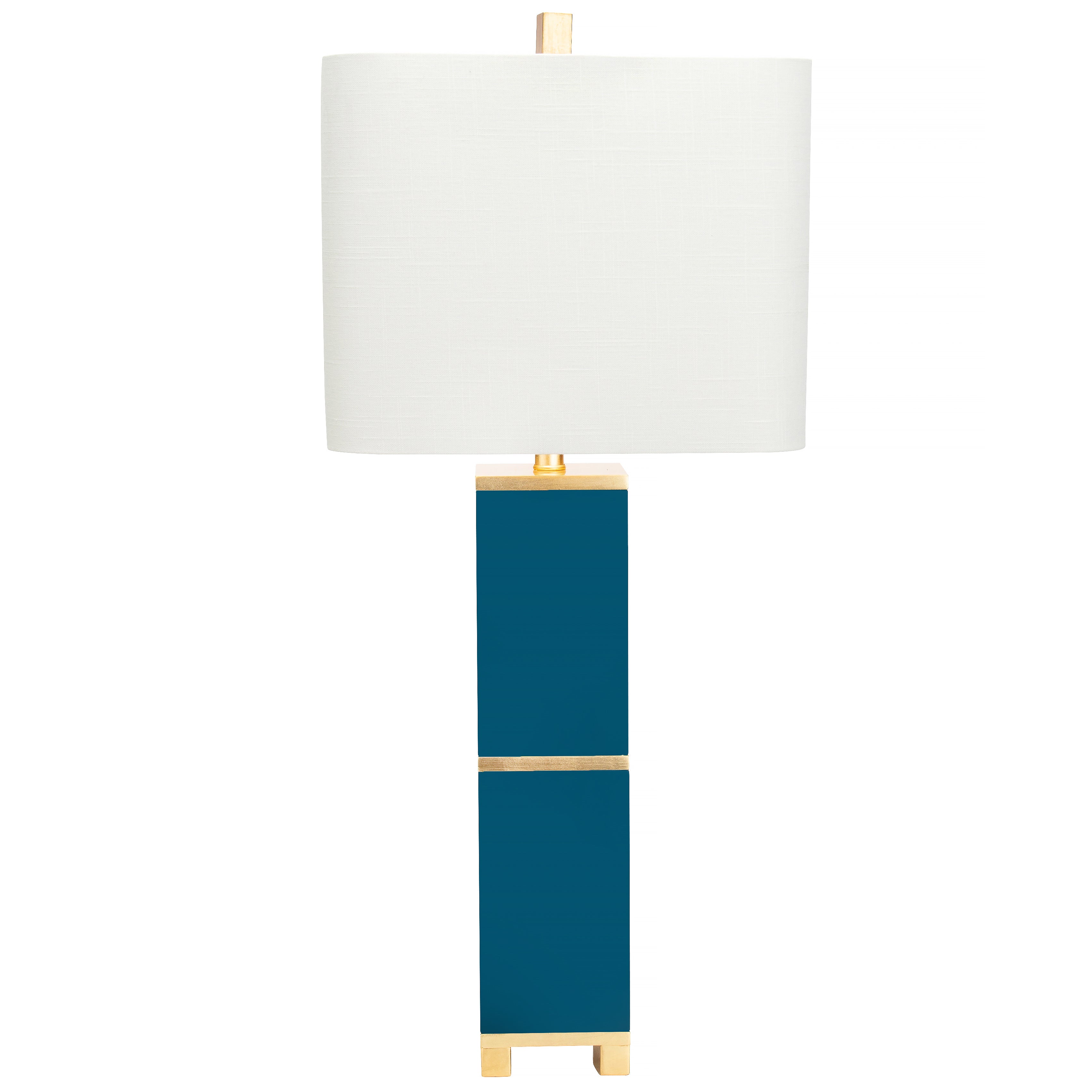 Pfauentischlampe