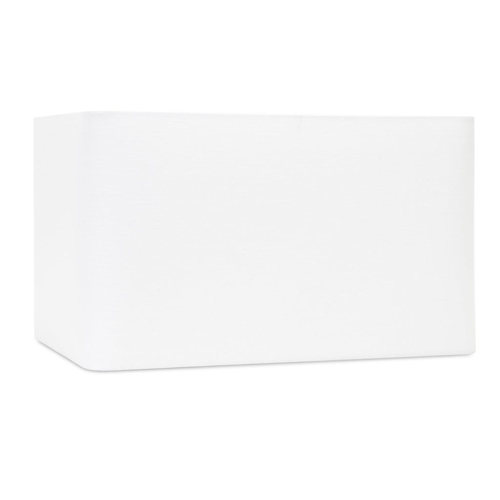 Weißer Rechteckschatten mit weißem Lining