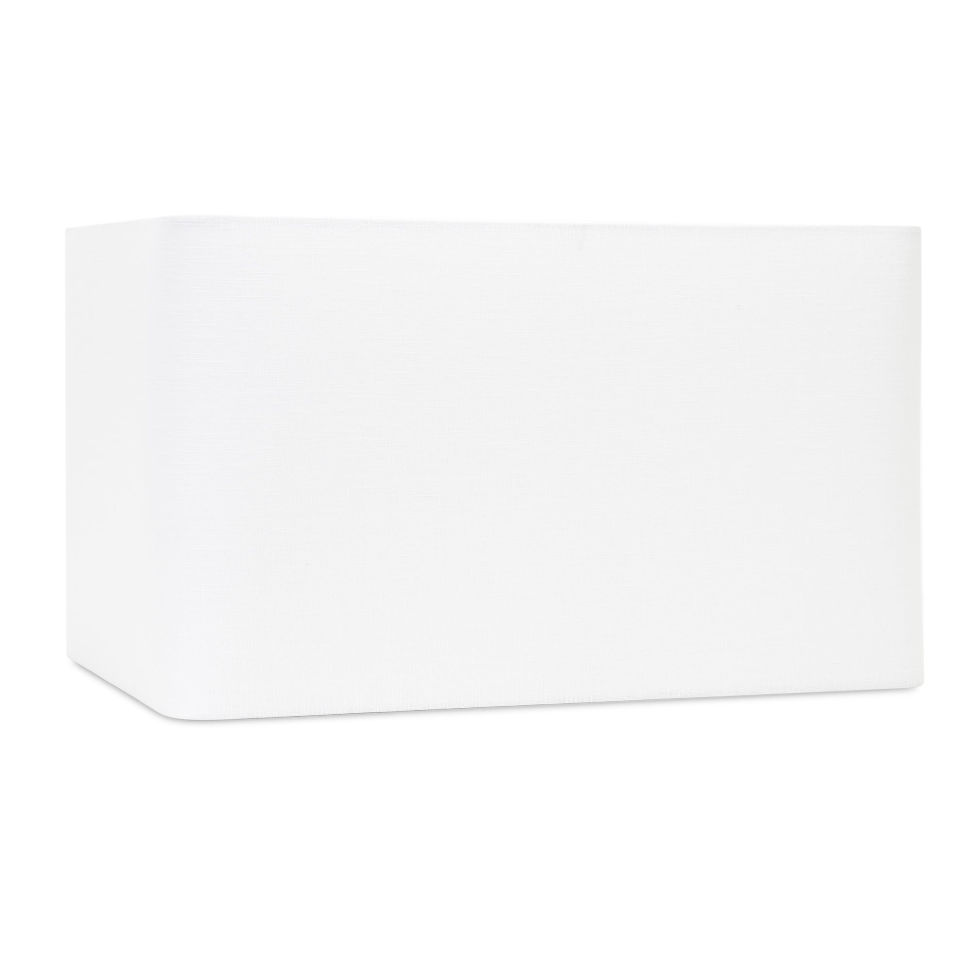 Weißer Rechteckschatten mit weißem Lining