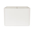 18/18x18/18x12'H Square Casual Linen Shade